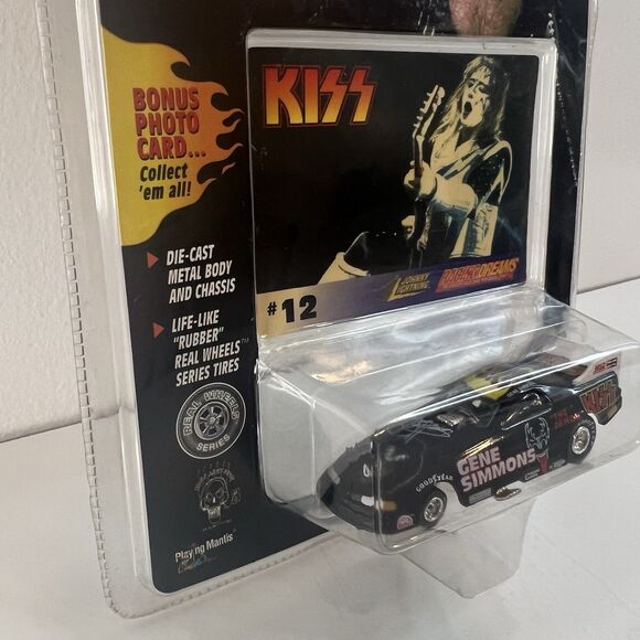 Johnny Lightning KISS Gene Simmons 1:64 Car - Black #12 Ace Space-jammin! - Picture 5 of 11